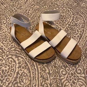 NWOT Madden Girl Wedge Sandals